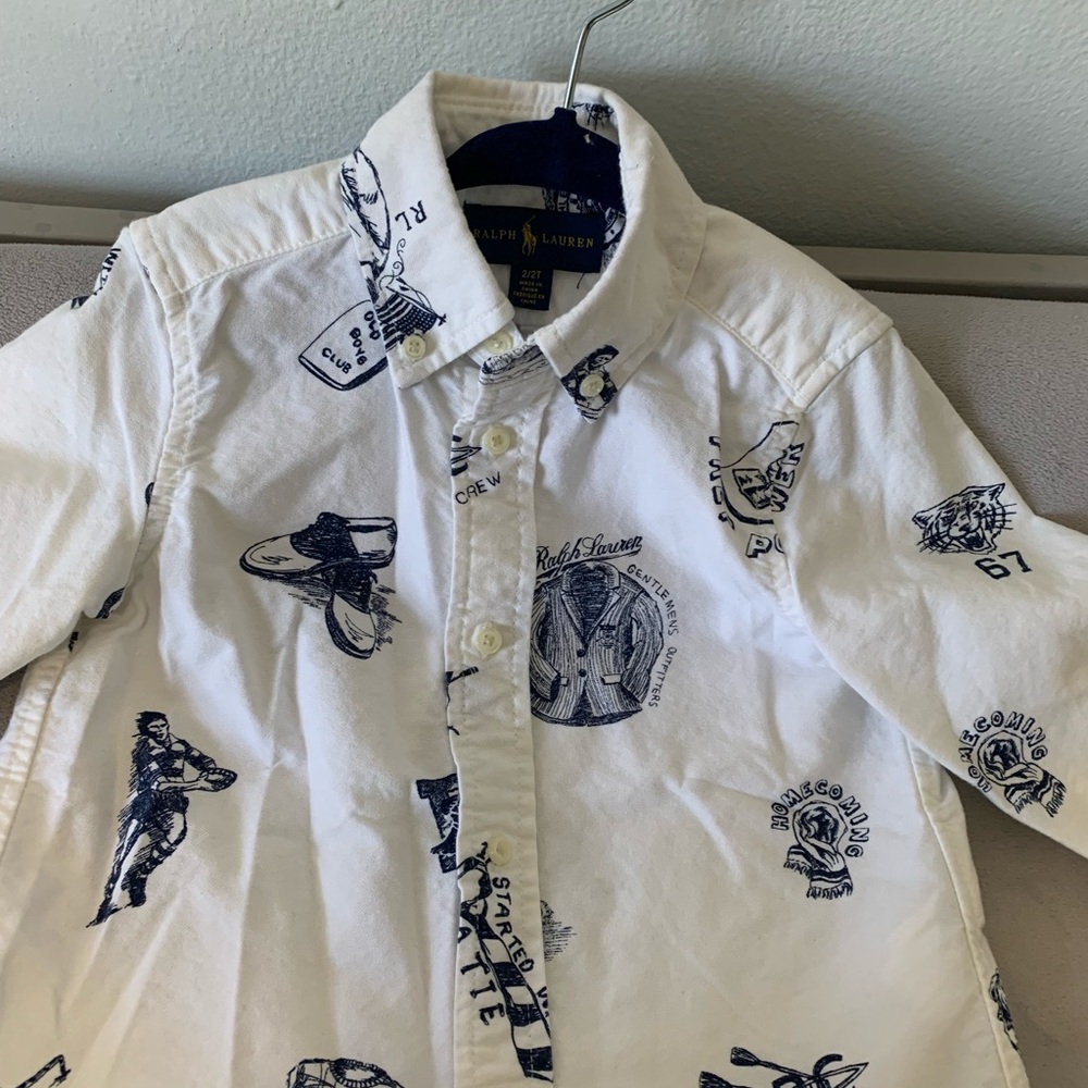 Toddler Boy Ralph Lauren Button down Shirt